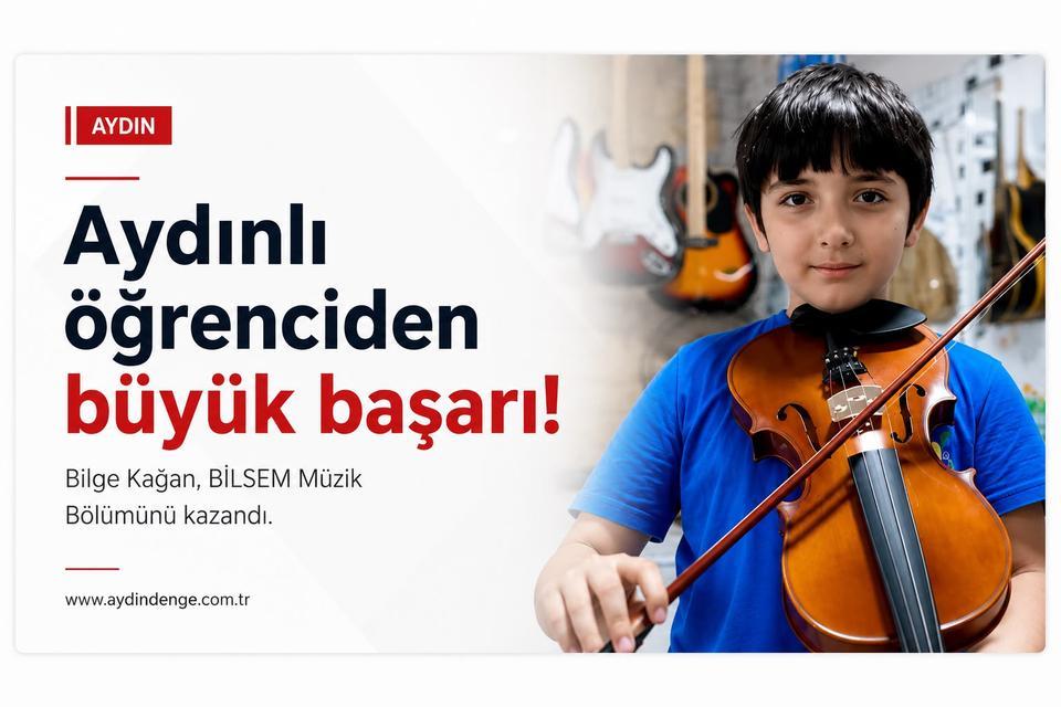 Aydınlı Bilge Kağan'dan büyük başarı: BİLSEM Müzik Bölümünü kazandı