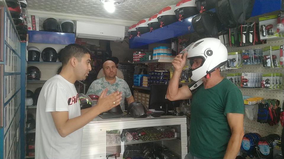 Aydın’da kask satışları arttı