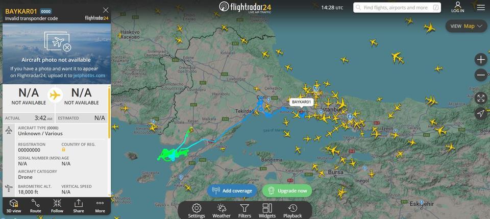 AKINCI TİHA VE BAYRAKTAR TB2, DEPREM SONRASI İSTANBUL'DA HASAR TESPİTİ YAPTI