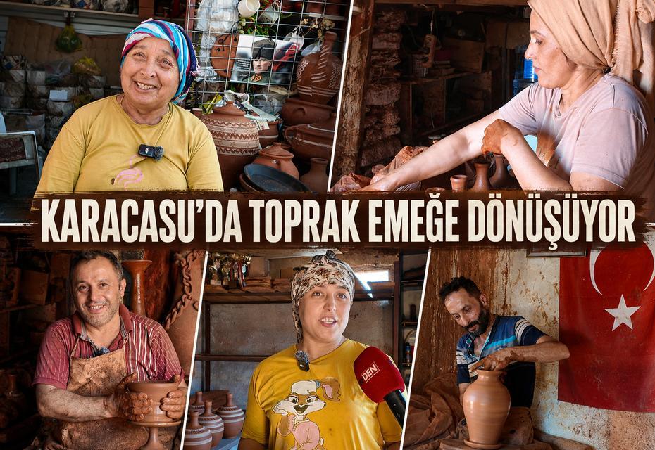 Karacasu’da toprak emeğe dönüşüyor