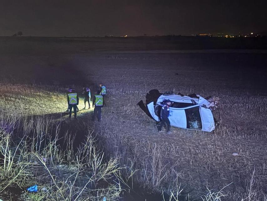 Otomobil şarampole yuvarlandı: 1 ölü, 1’i ağır 4 yaralı