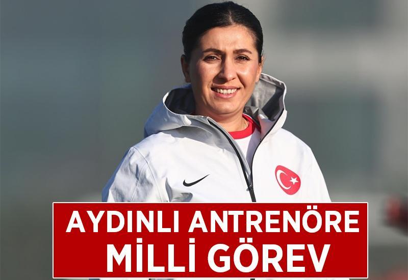 Aydınlı kadın antrenöre milli görev