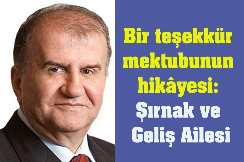 Bir teşekkür mektubunun hikâyesi: Şırnak ve Geliş Ailesi