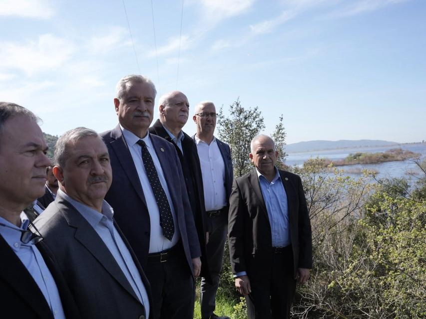 TZOB Başkanı Bayraktar Söke Ovası’nda taşkın zararını inceledi