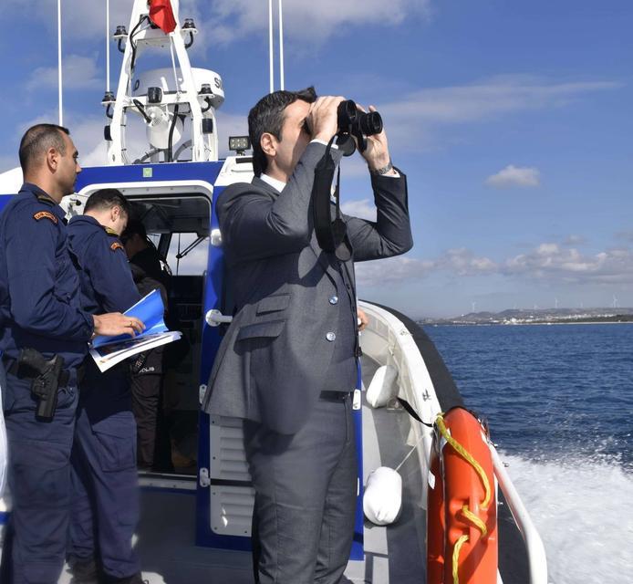 KAYMAKAM KURUCA, GÖÇMEN KAÇAKÇILIĞINA KARŞI DENETİM SEYRİ GERÇEKLEŞTİRDİ