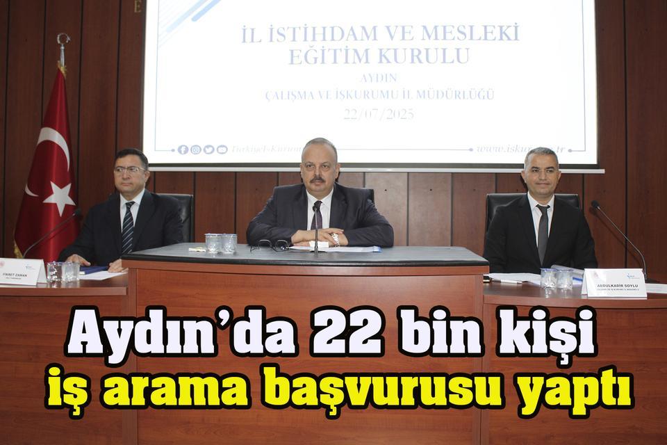 Aydın’da 22 bin kişi iş arama başvurusu yaptı