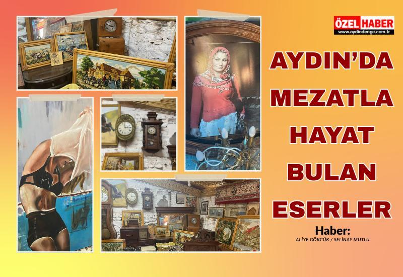 Aydın’da mezatla hayat bulan eserler