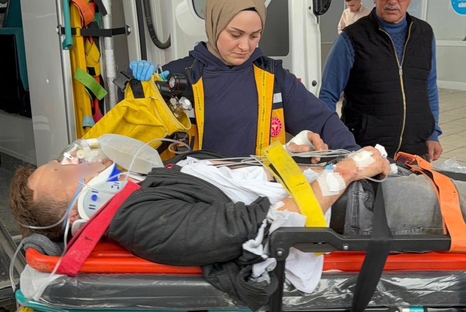 Patpat kazası hastanelik etti