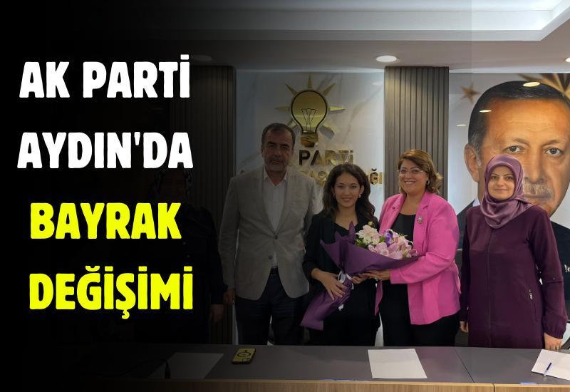 AK Parti Aydın'da bayrak değişimi