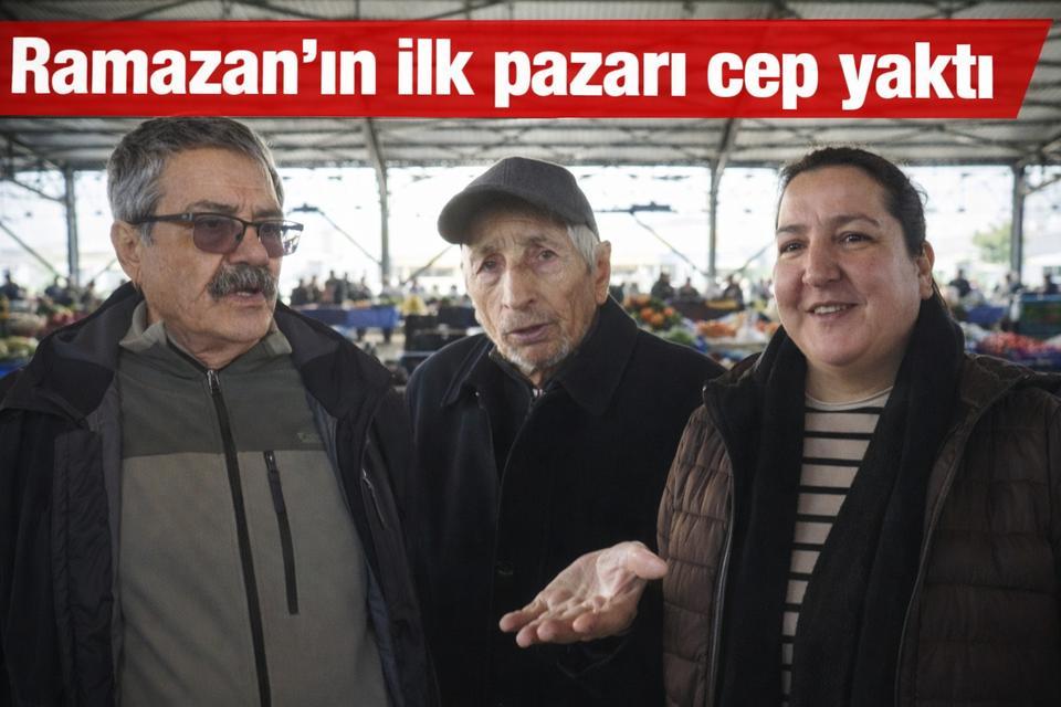 Ramazan’ın ilk  pazarı cep yaktı