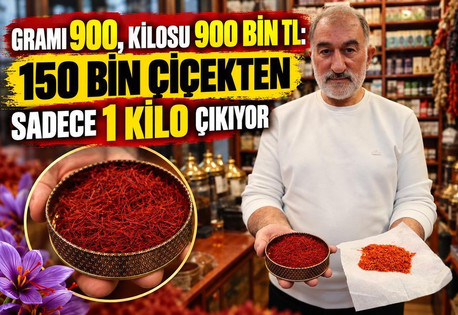 Gramı 900, kilosu 900 bin TL: 150 bin çiçekten sadece 1 kilo çıkıyor