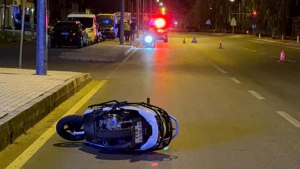 65 metre sürüklendi: Motosiklet sürücüsünden acı haber