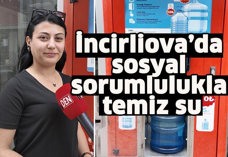 İncirliova’da sosyal sorumlulukla temiz su