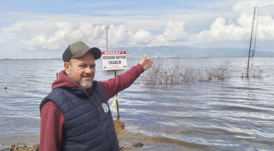 Söke Ovası bir kez daha sular altında kaldı