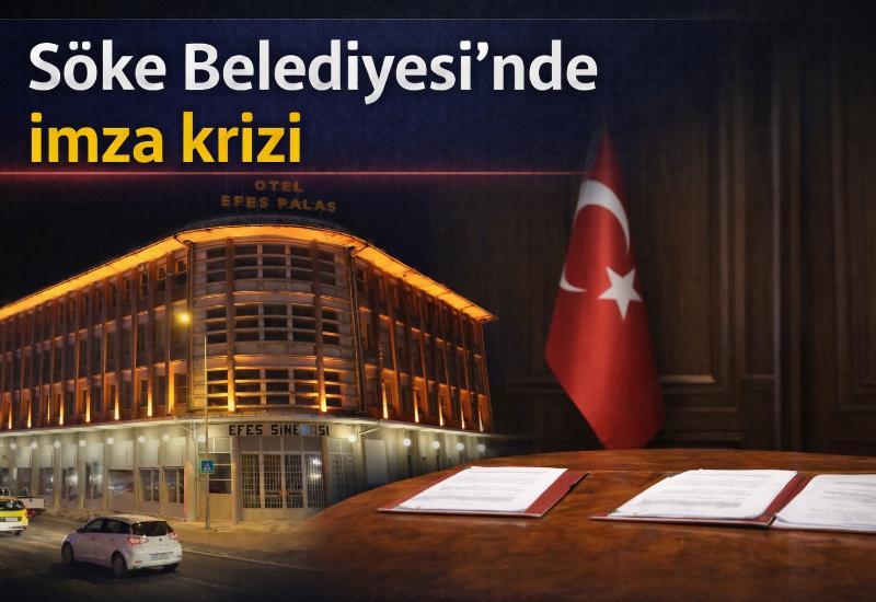 Söke Belediyesi'nde imza krizi