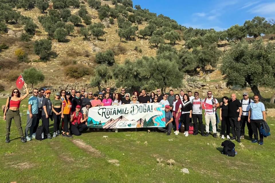 Cumhuriyet coşkusu Alinda Antik Kenti’ne taşındı