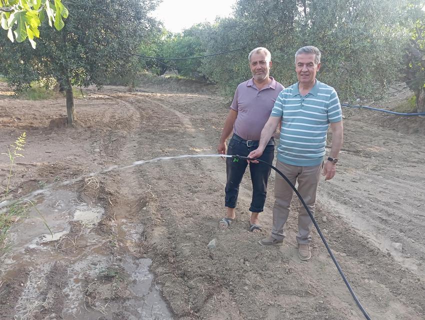 BUHARKENT'TE 2 BİN DÖNÜM ARAZİ MODERN SULAMAYA KAVUŞTU