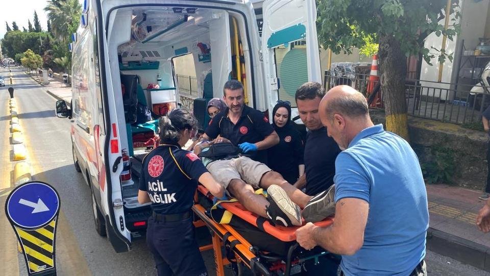 Aydın'da kamyonet yayaya çarptı!