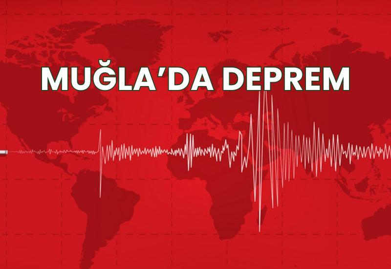 Muğla'da deprem