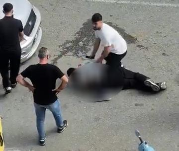 Cadde ortasında silahlı saldırı: 1 ağır yaralı