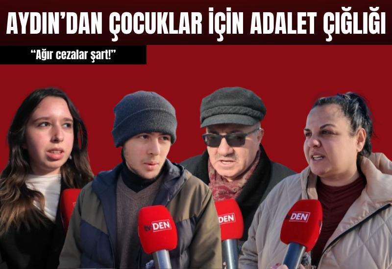 Aydın’dan çocuklar için adalet çığlığı