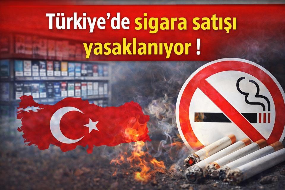 Türkiye'de sigara satışı yasaklanıyor!