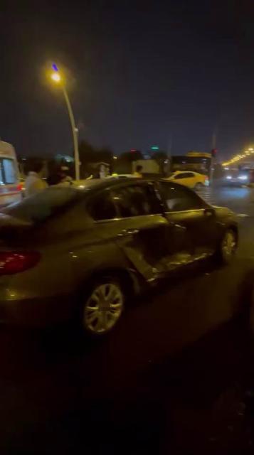 İki otomobil çarpıştı: 2 yaralı