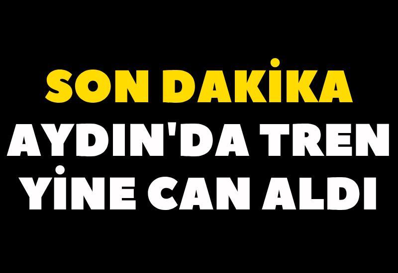 SON DAKİKA Aydın'da tren yine can aldı