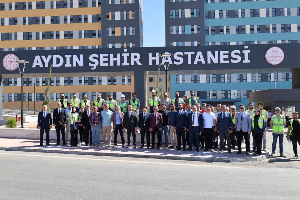 Aydın Şehir Hastanesi’nde açılış hazırlıkları hızlandı