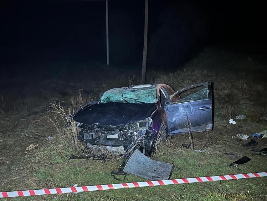 Otomobil şarampole devrilip takla attı: 1 ölü, 3 yaralı