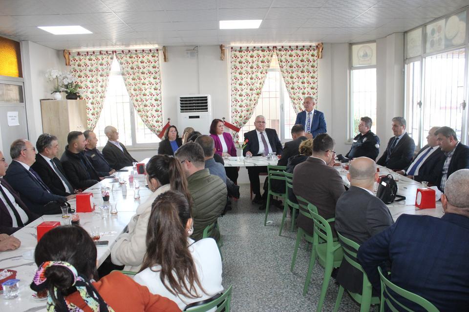 KAYMAKAM GÜNEŞ İÇİN VEDA YEMEĞİ DÜZENLENDİ