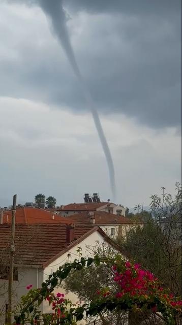 Hortum kameraya yansıdı