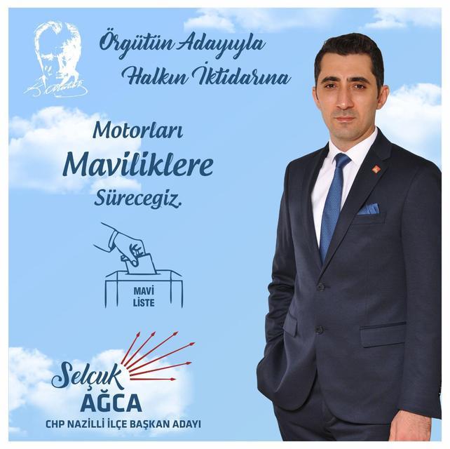 CHP Nazilli İlçe Başkan Adayı Ağaca, adaylıktan çekildi
