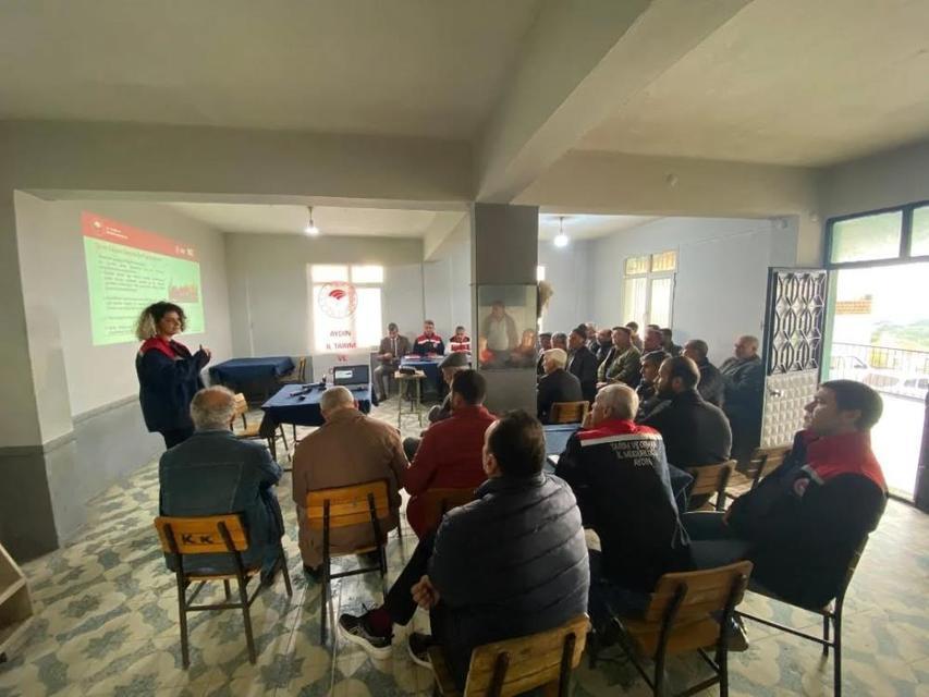 Aydın'da 'Tarım Sahada' buluşmaları sürüyor