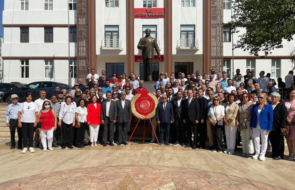 CHP’nin 102. yıl dönümü Aydın’da kutlandı