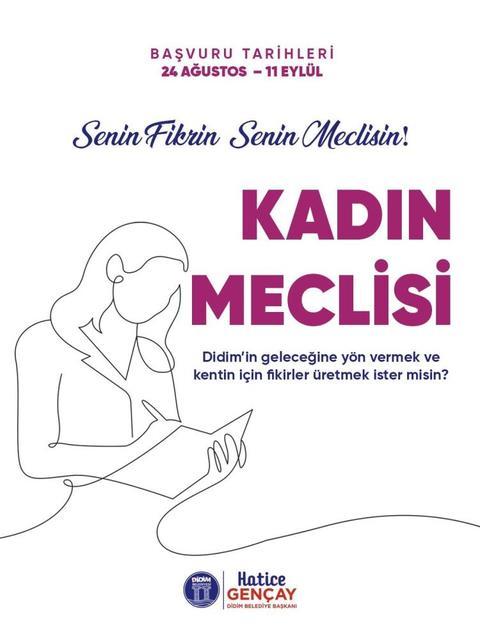 Didim Belediyesi Kadın Meclisi’nde yeni dönem başlıyor
