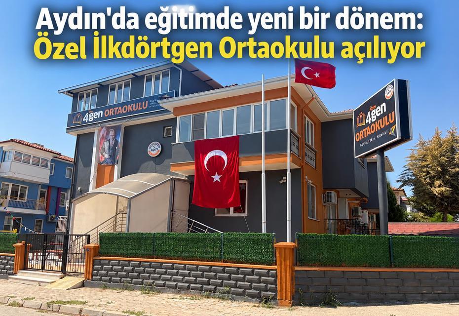 Aydın'da eğitimde yeni bir dönem: Özel İlkdörtgen Ortaokulu açılıyor