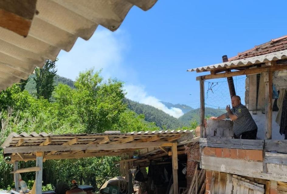Orman yangını kontrol altına alındı