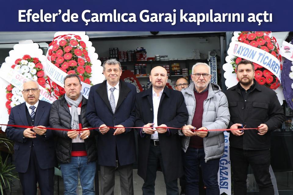Efeler’de Çamlıca Garaj kapılarını açtı