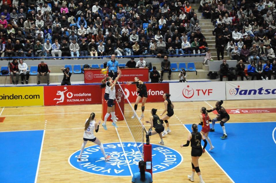 Sultanlar Ligi: Aydın BBSK 0-3 Galatasaray