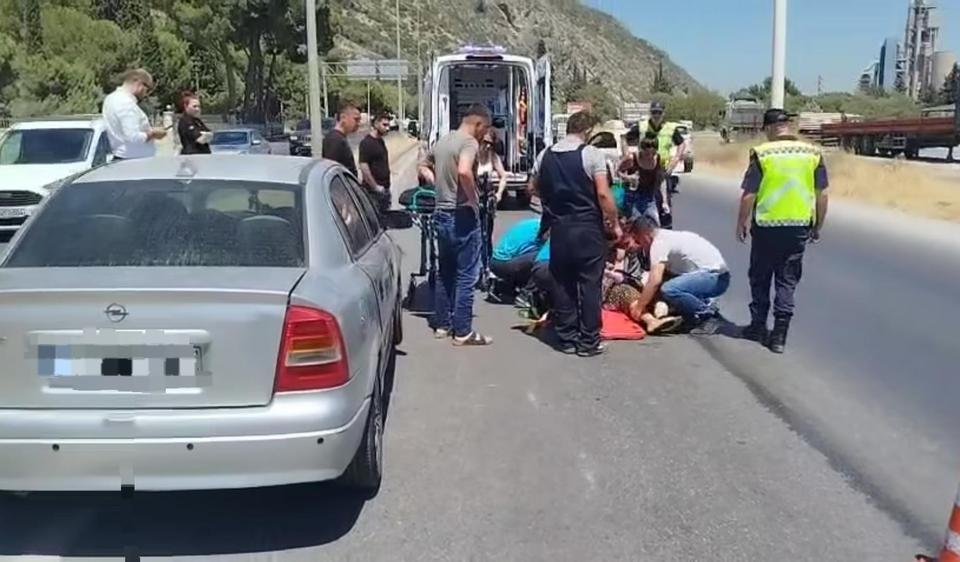 Aydın'da trafik kazası: Bir yaya yaralandı