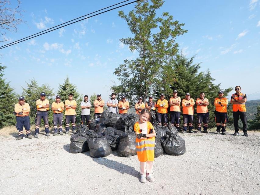 Minik Zeynep’ten büyüklere çevre dersi