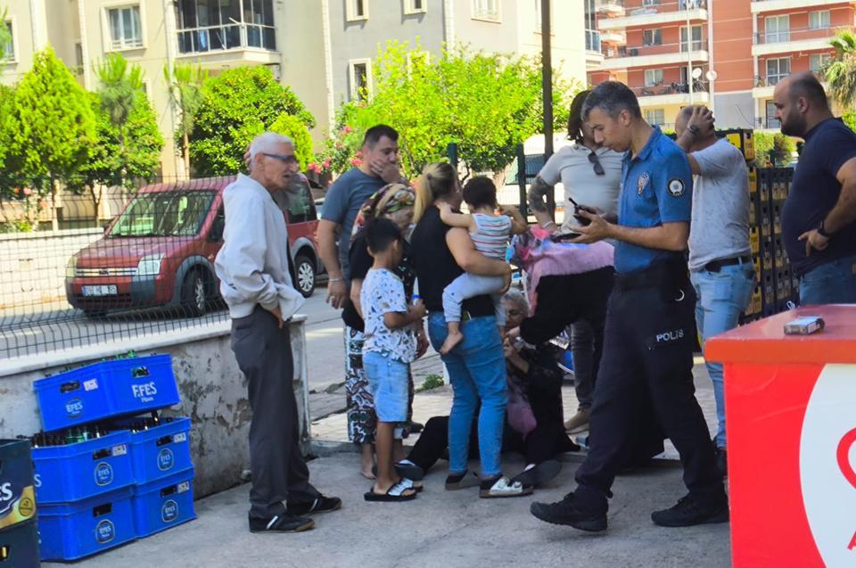 Aydın'daki ev yangında faciayı anne önlemiş
