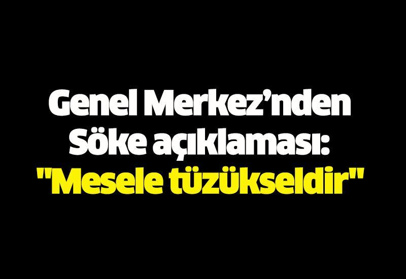 Alevi Kültür Dernekleri Genel Merkezi’nden Söke Şubesi açıklaması: "Mesele tüzükseldir"