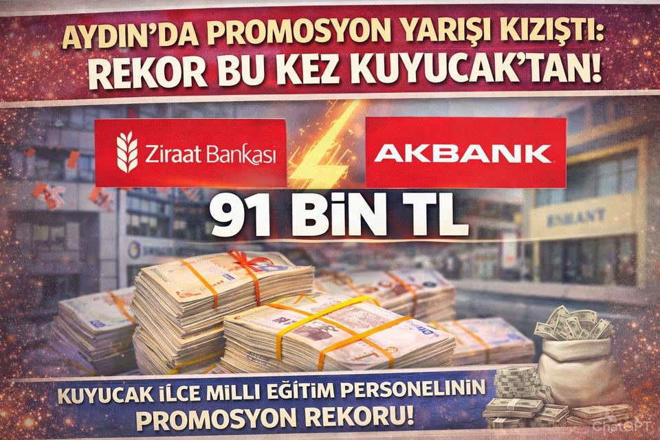 Aydın’da promosyon yarışı kızıştı: Rekor bu kez Kuyucak’tan!