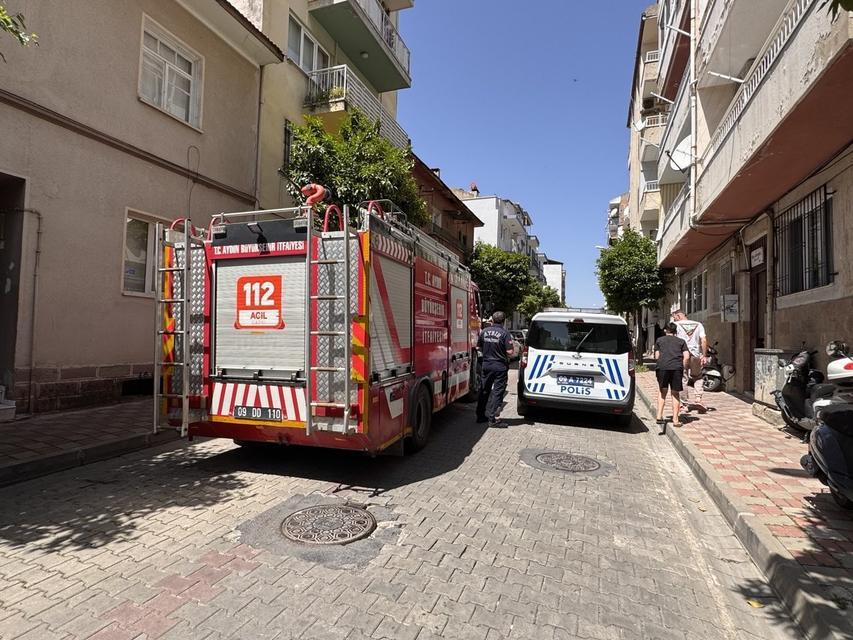 Aydın’da kızartma yağı yangına neden oldu