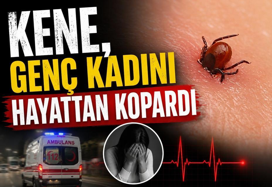 Kene, genç kadını hayattan kopardı