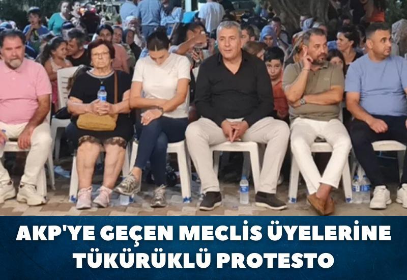 AKP'ye geçen meclis üyelerine tükürüklü protesto