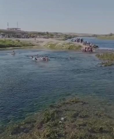 GAZİANTEP'TE 2 KİŞİ BOĞULMAKTAN SON ANDA KURTULDU