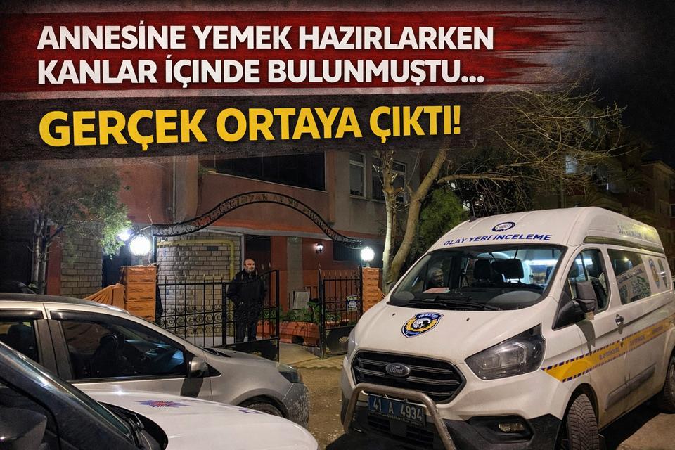 Annesine yemek hazırlarken kanlar içinde bulundu